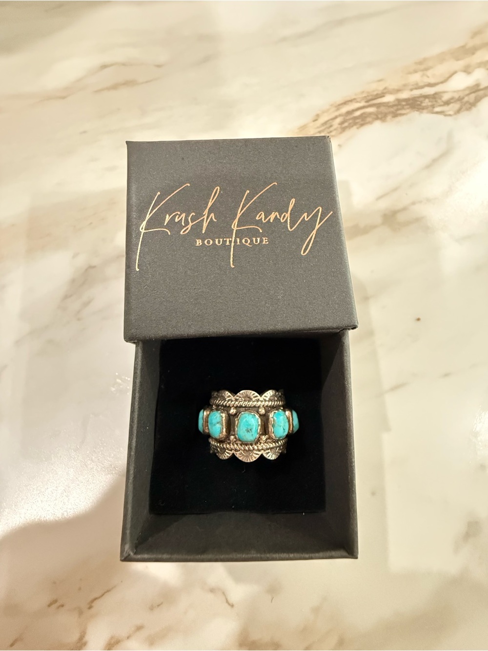 Turquoise ring